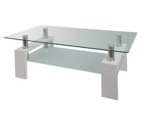 CAMERON Τραπεζάκι Σαλονιού - Καθιστικού Άσπρο CAMERON Τραπεζάκι Σαλονιού - Καθιστικού Άσπρο